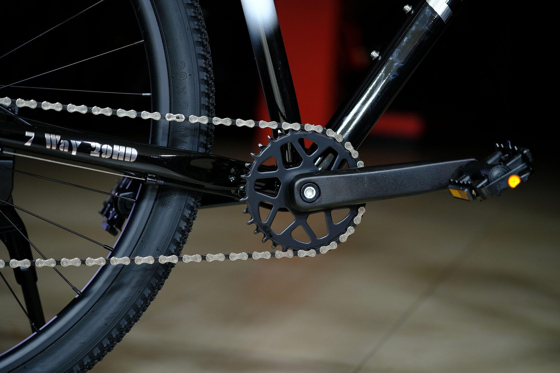 Система (шатун)  Prowheel CY-10 NW 34T Narrow Wide HOKE 7 Way 29 HD матовый чёрный 21