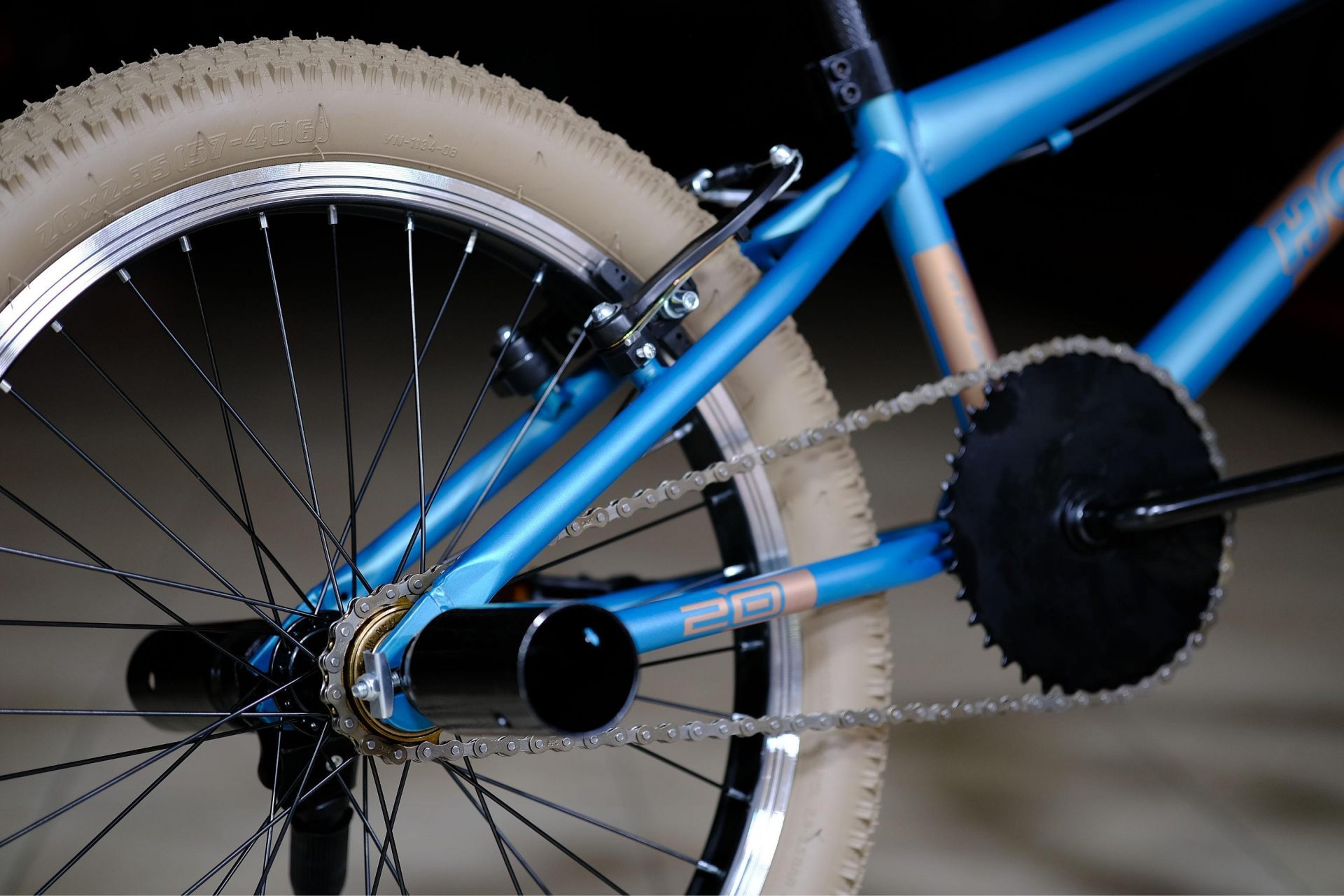 Тормоз V-Brake передний и задний HOKE BMX Step L1 матовый синий