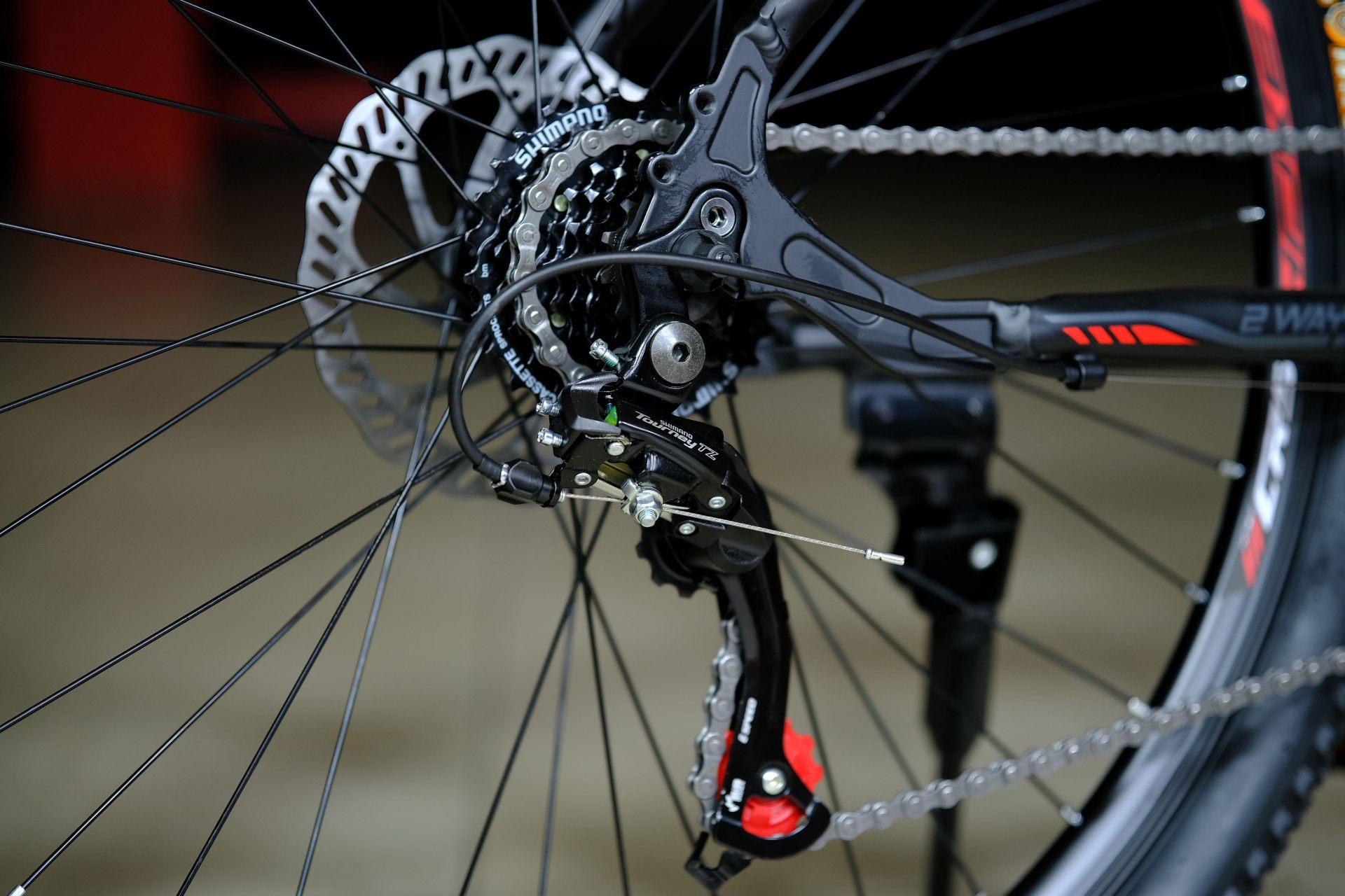 Задний переключатель  Shimano Tourney TZ-500 оригинал HOKE 2 Way 27,5 HD 17