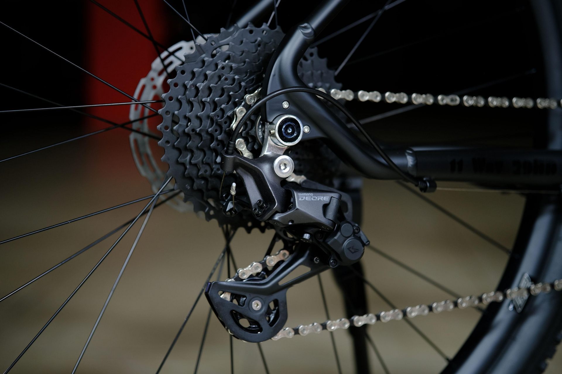 Задний переключатель Shimano Deore HOKE 11 Way 29 HD матовый чёрный-серый 23